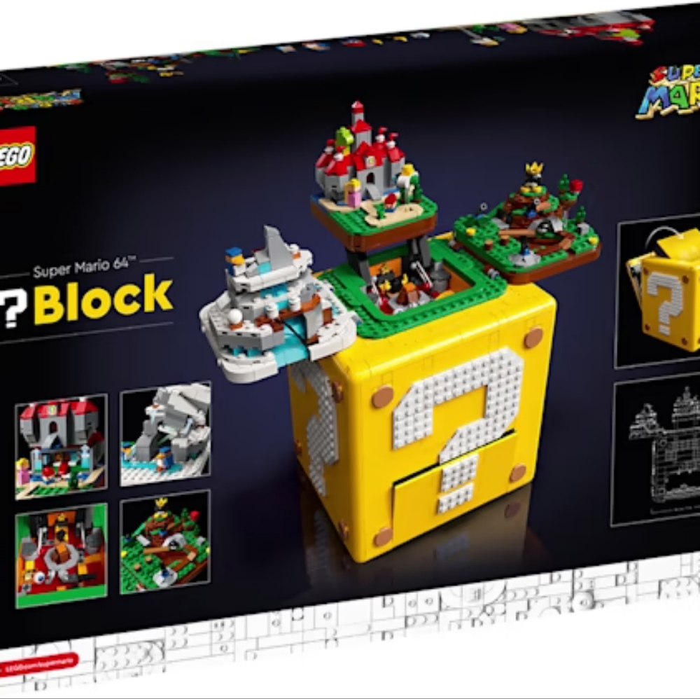 LEGO Super Mario 64 Question Block Set - Picture 2 of 4